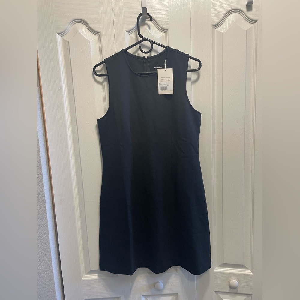 Everlane The Dream 90s Knee-Length Shift Dress